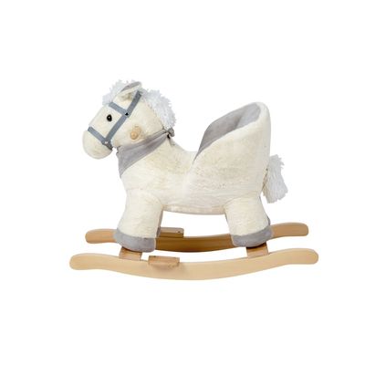 Imagen 2 del producto Mecedor Peluche Caballo Blanco