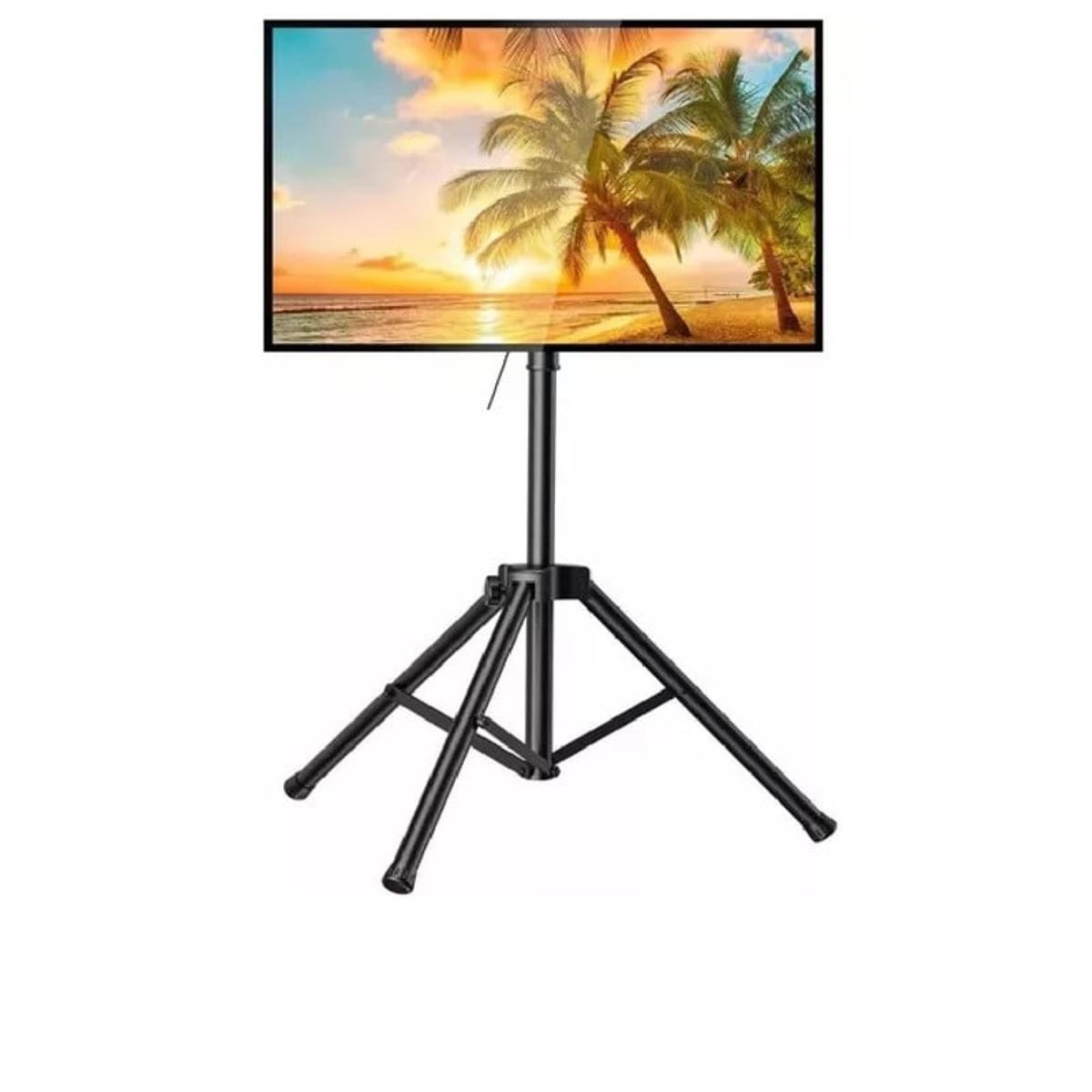 ANGELES DEL HOGAR - Base Trípode Pedestal Tv 32 A 55 Pulgadas Color Negro