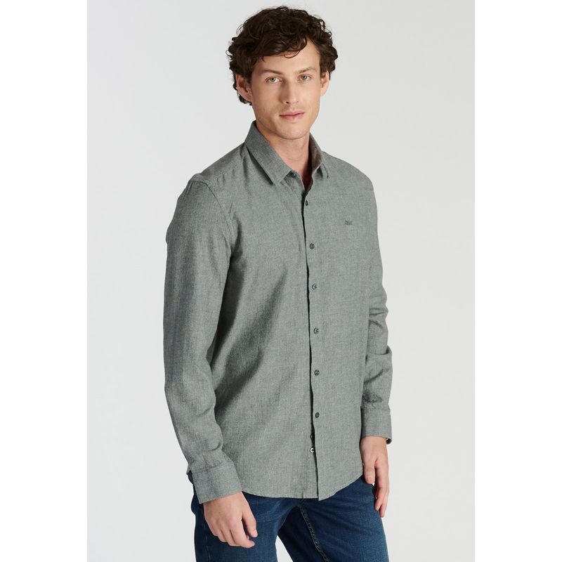 NEW MAN - Camisa Jack Avant-Garde Negro Newman