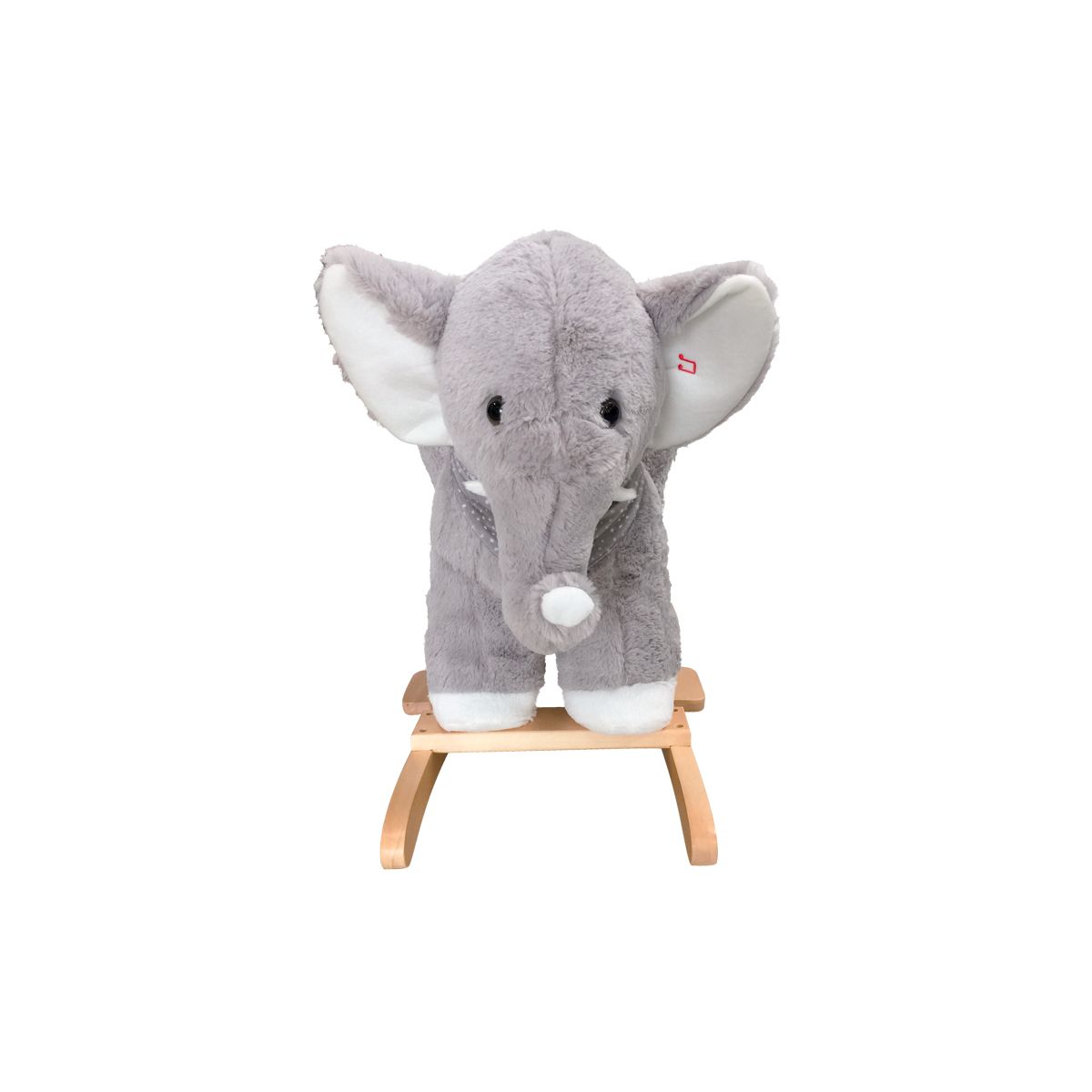 CARESTINO - Mecedor Peluche Carestino Elefante Gris