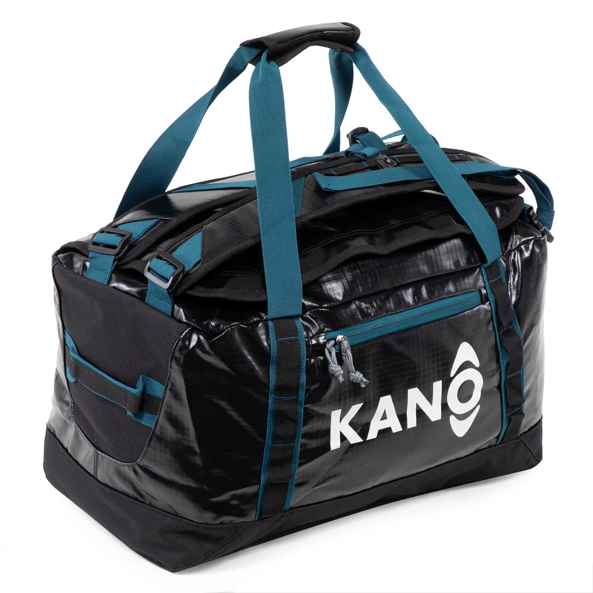 KANO - Bolso Mochila Impermeable Negro Kano Outdoor 40L Plegable
