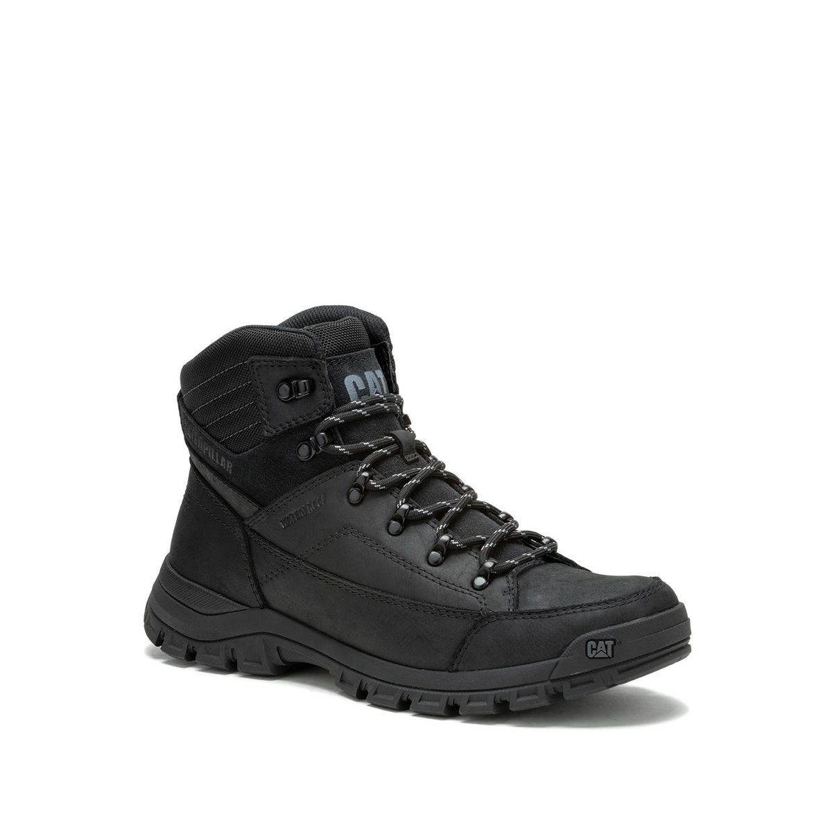 CAT - Botin Cuero Hombre Threshold Hiker Negro CAT