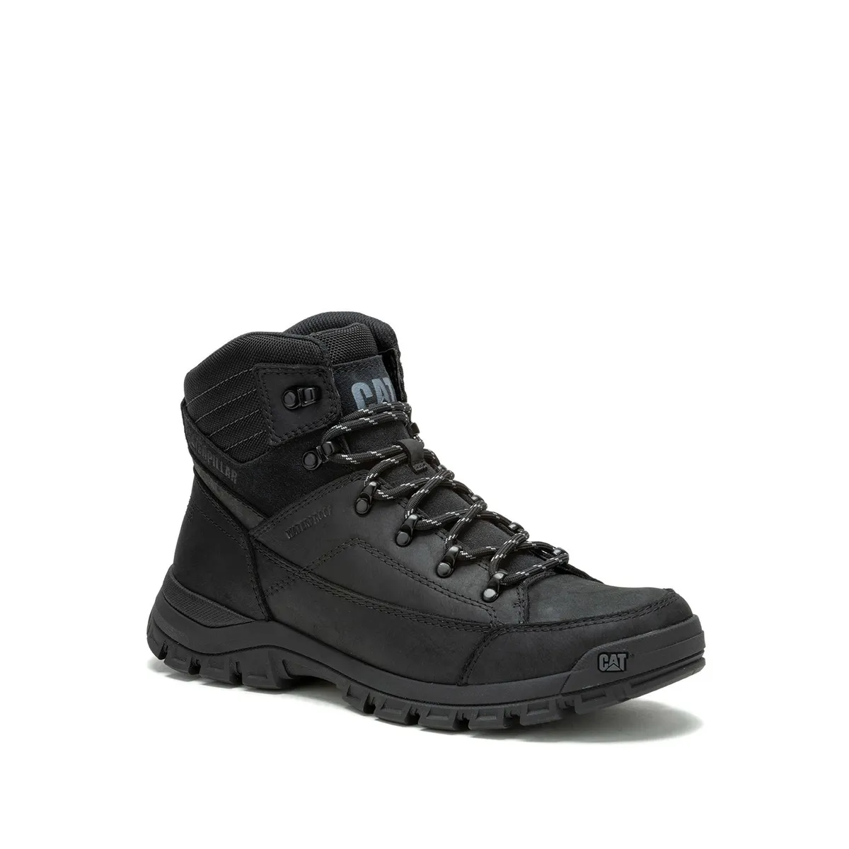 CAT - Botin Cuero Hombre Threshold Hiker Negro CAT