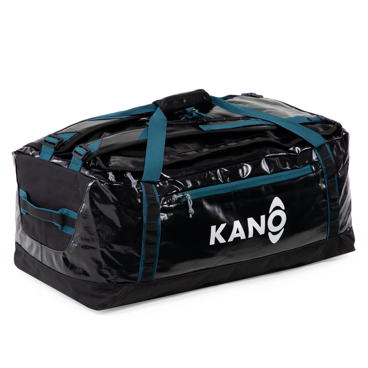 KANO - Bolso Mochila Impermeable Negro Kano Outdoor 80L Plegable