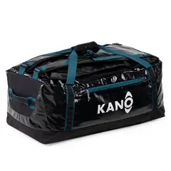 KANO - Bolso Mochila Impermeable Negro Outdoor 80L Plegable