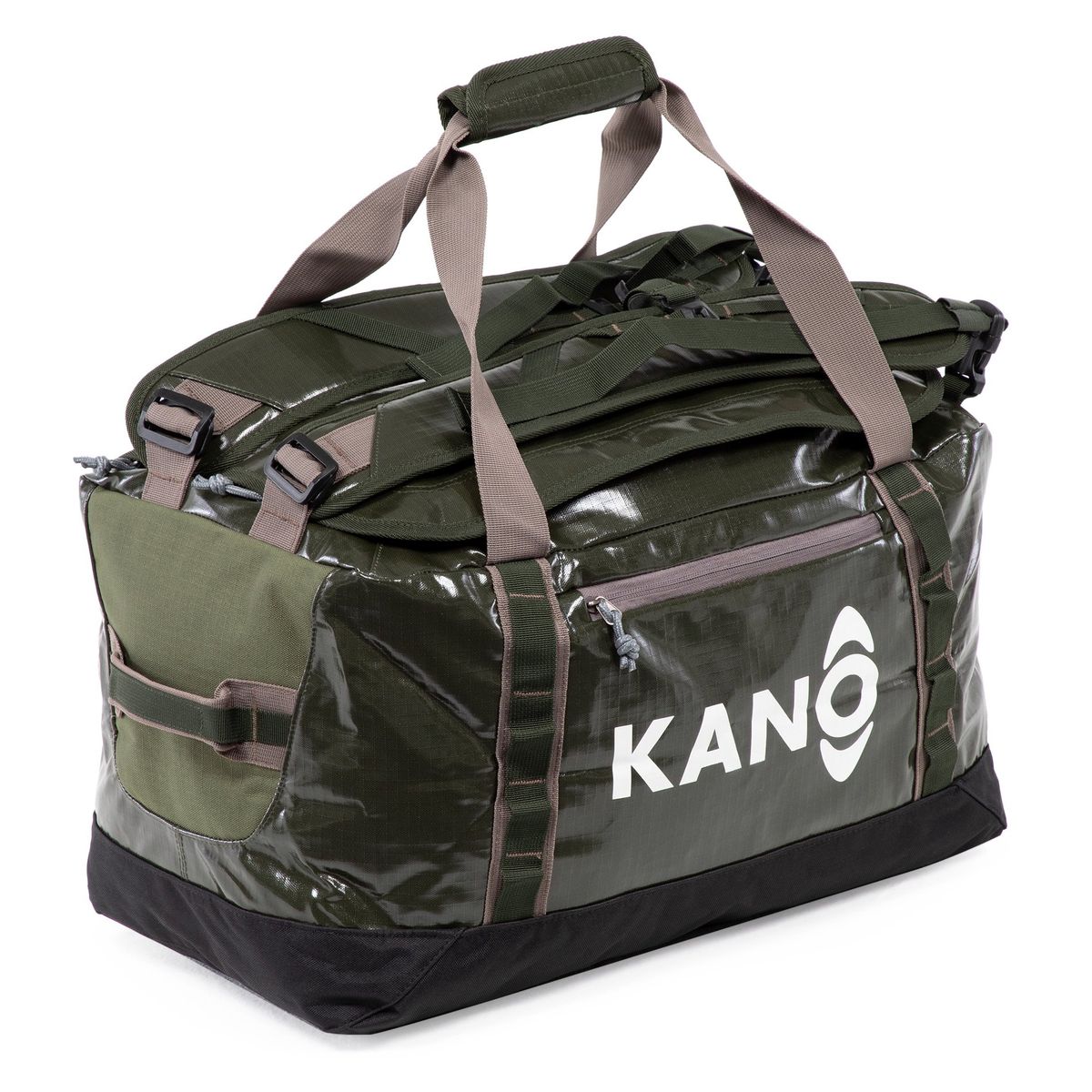 KANO - Bolso Mochila Impermeable Verde Kano Outdoor 40L Plegable
