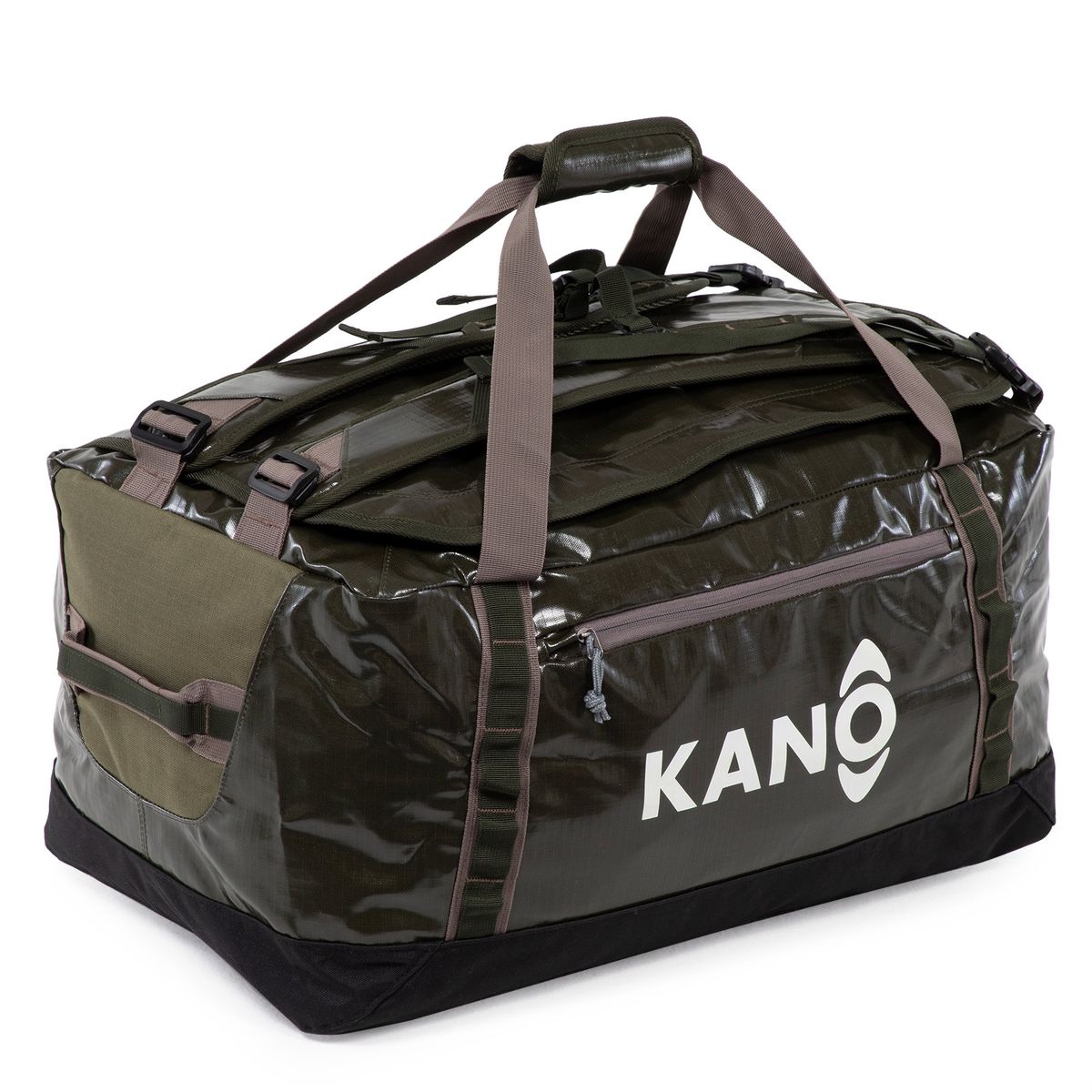 KANO - Bolso Mochila Impermeable Verde Kano Outdoor 60L Plegable