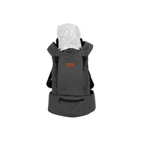 Mochila Porta Bebé Gris oscuro