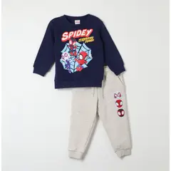 MARVEL - Buzo Niño Spiderman Bff Azul