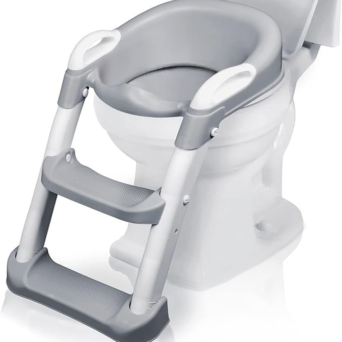 BEBESIT - Asiento reductor con Escalera para baño entranamiento Bebe