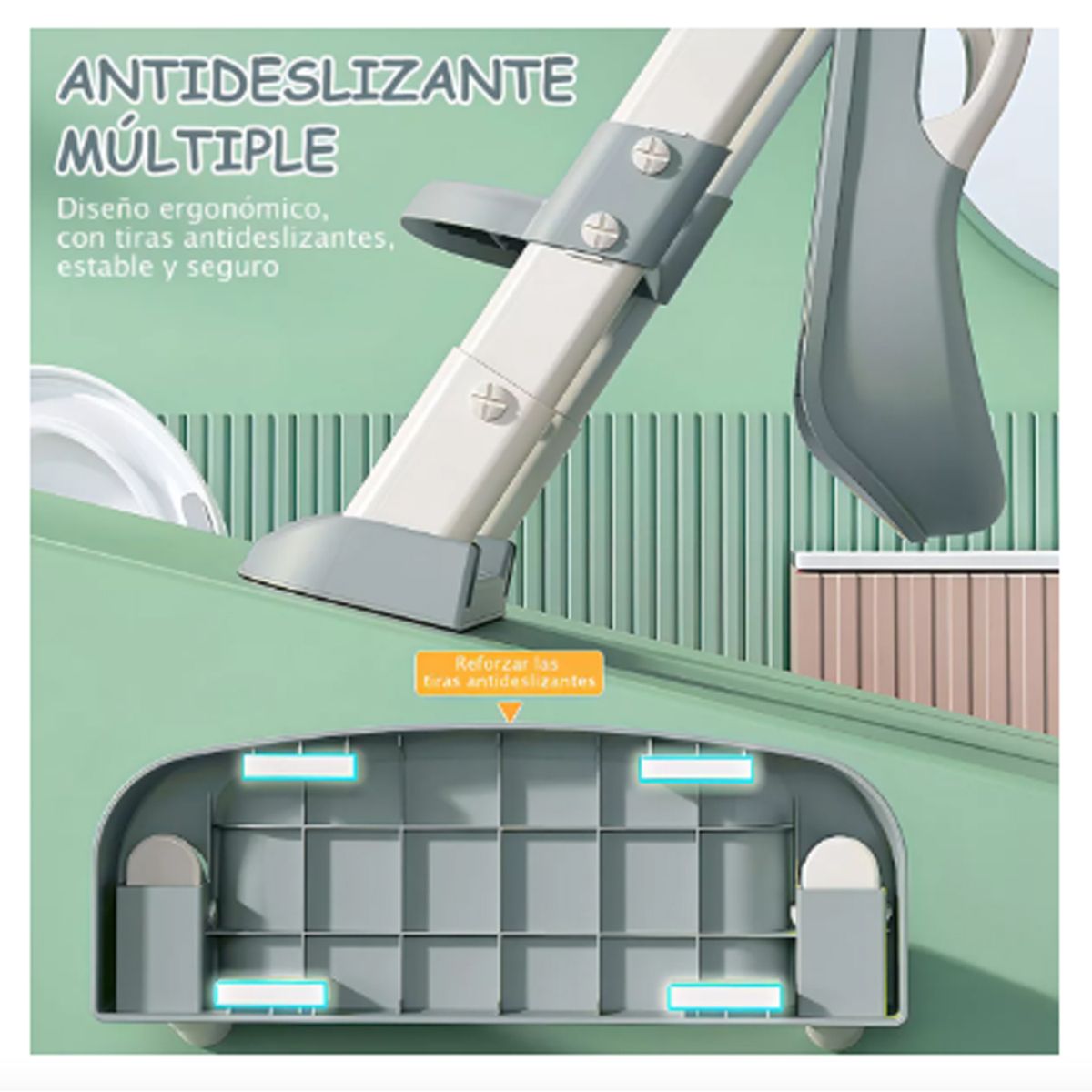 BEBESIT - Asiento reductor con Escalera para baño entranamiento Bebe