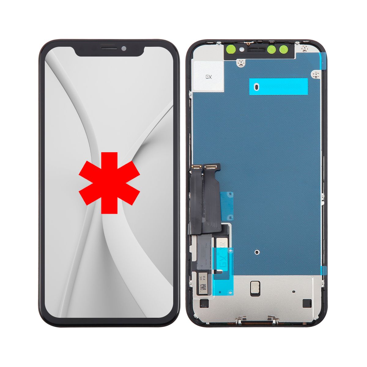 GENERICO - Pantalla Compatible con Iphone XR Oled GX Calidad Premium