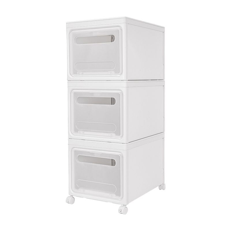 GENERICO - Organizador Caja Apilable Color Blanco