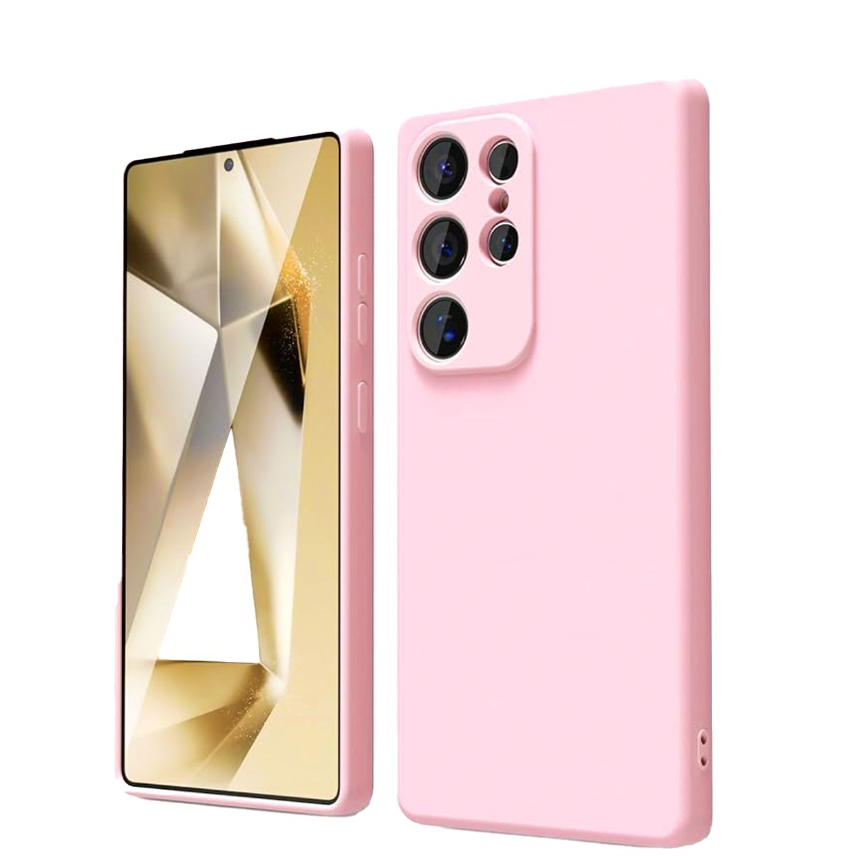 JOIGO - Carcasa Para Samsung S25 Ultra Goma Rosado