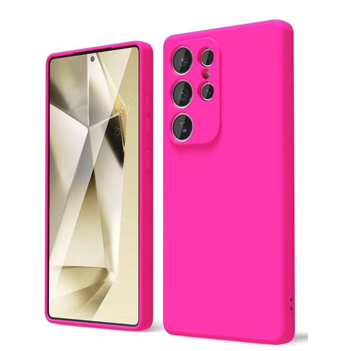 JOIGO - Carcasa Para Samsung S25 Ultra Goma Fucsia