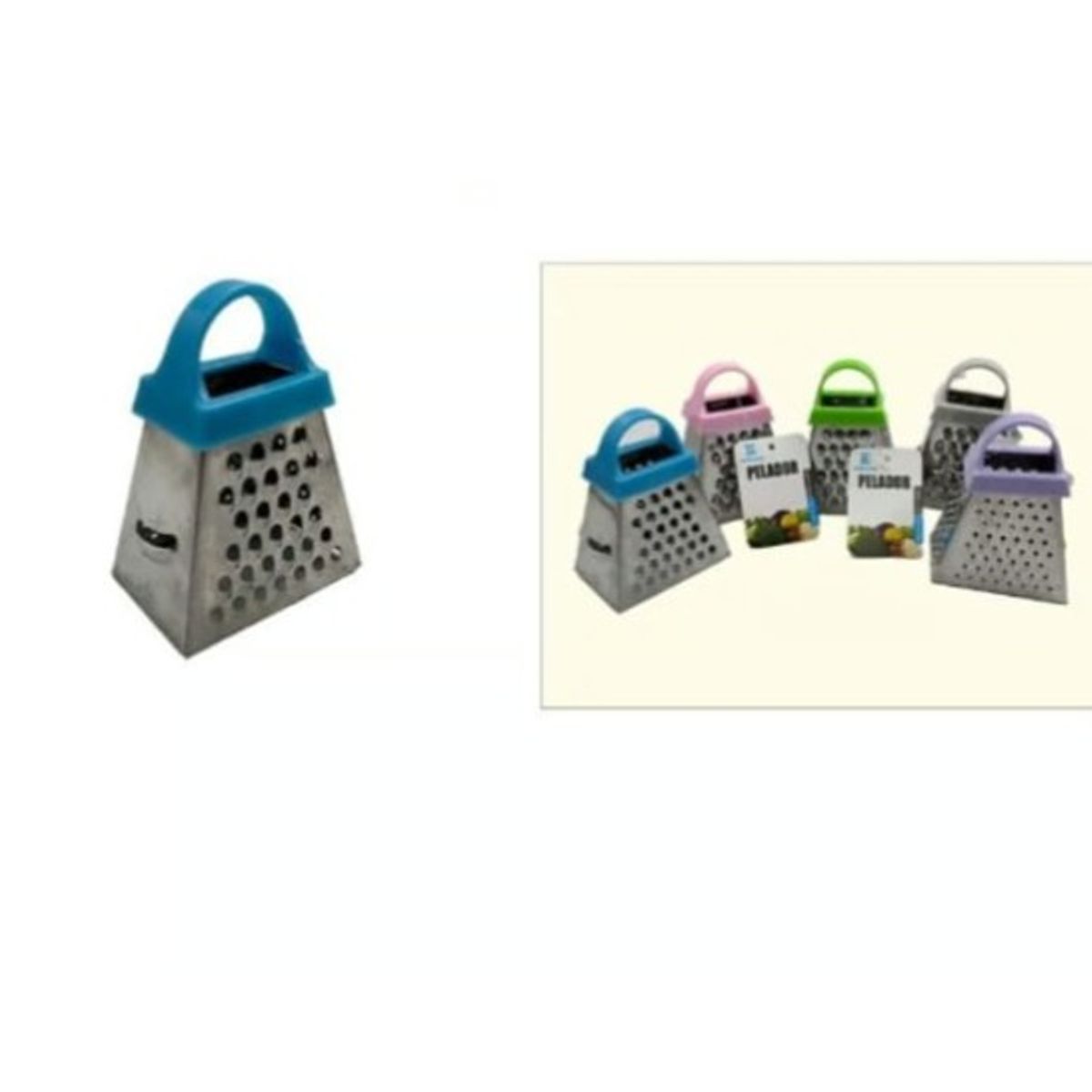 GENERICO - Rallador De Queso Acero Inoxidable Cocina