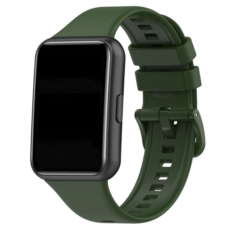 GENERICO - Correa Silicona Para reloj Huawei Fit 2  Verde
