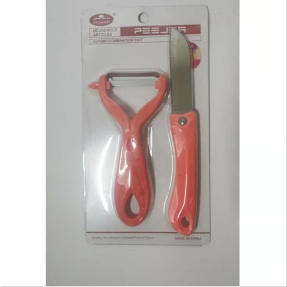 GENERICO - Set Pelador De Papas + Cuchillo