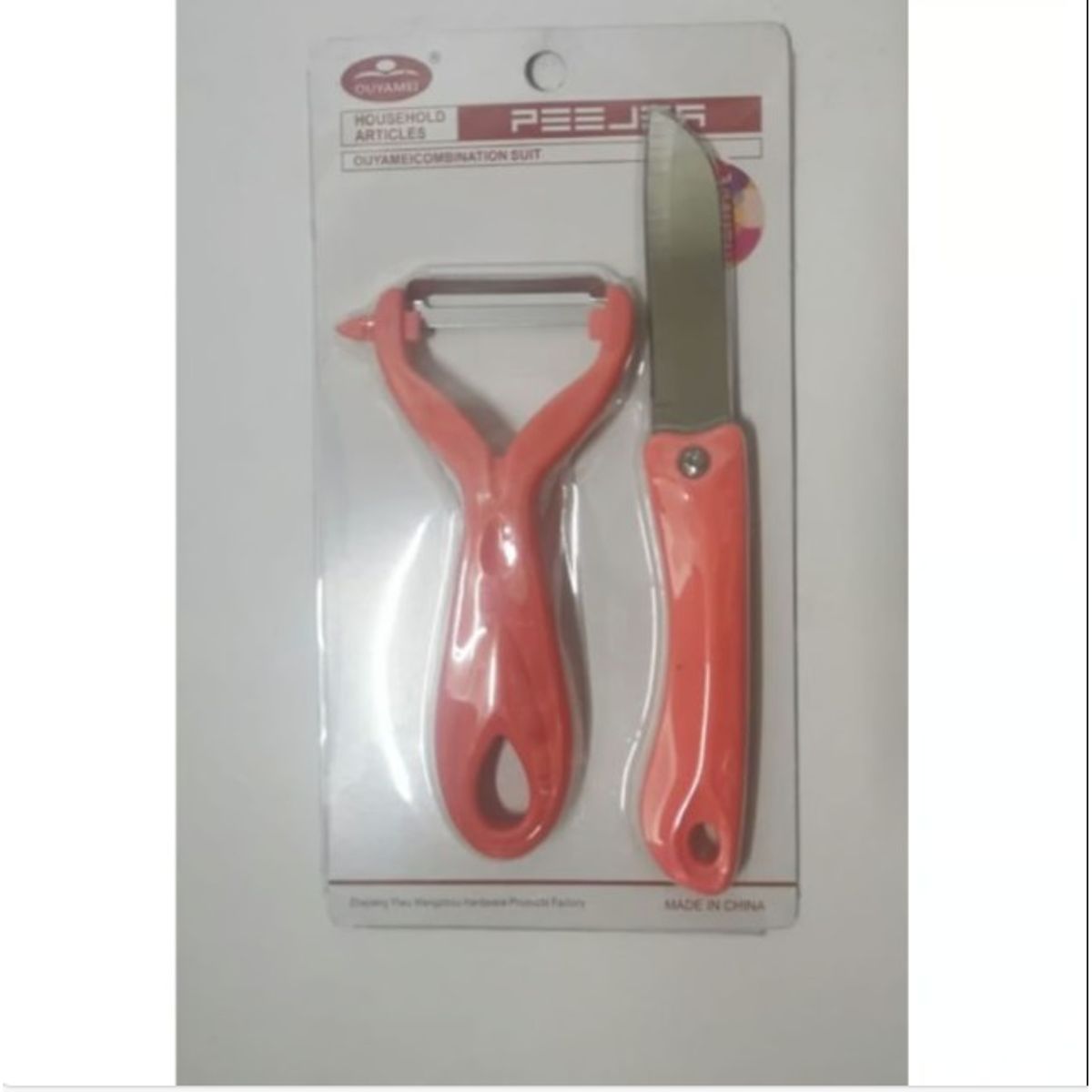 GENERICO - Set Pelador De Papas + Cuchillo