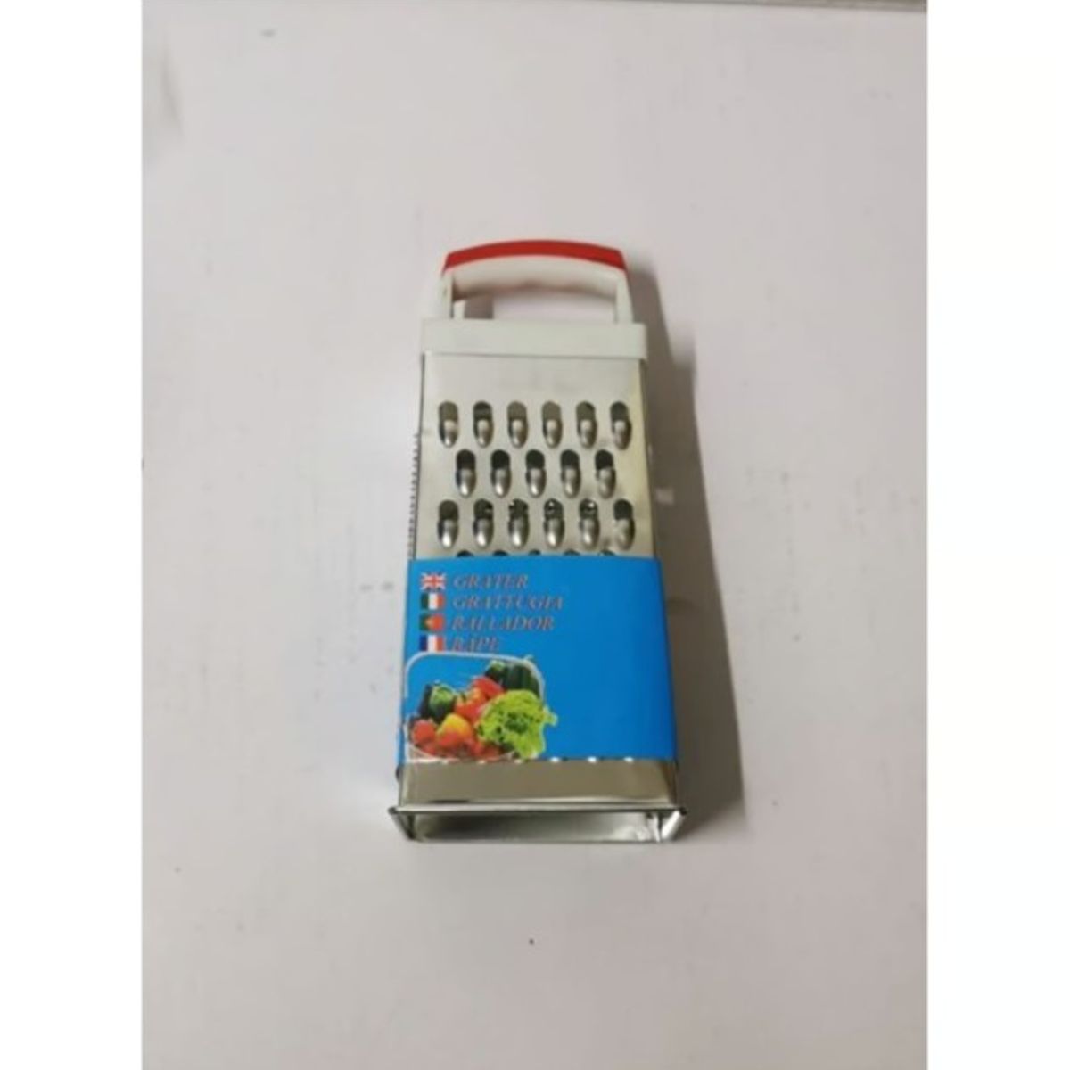 GENERICO - Rallador De Queso Y Verduras Acero