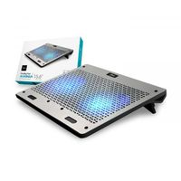 Ventilador Notebook Aluminio 15,6 Dual Fan -9038