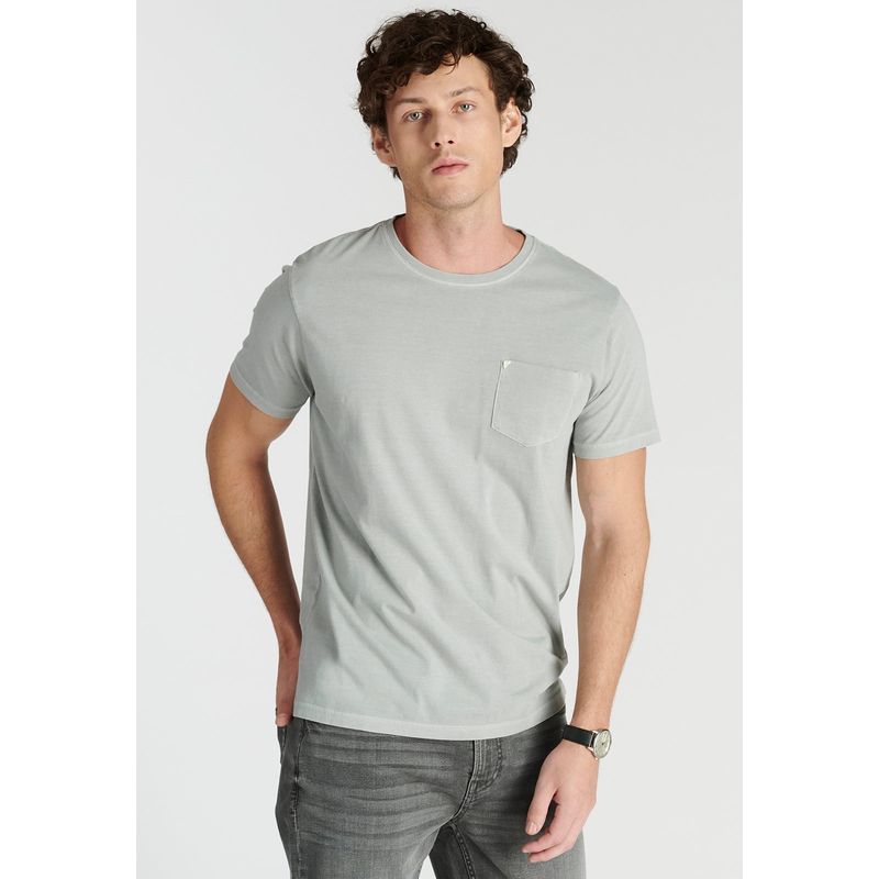 NEW MAN - Polera Salamanca Heritage Gris Newman
