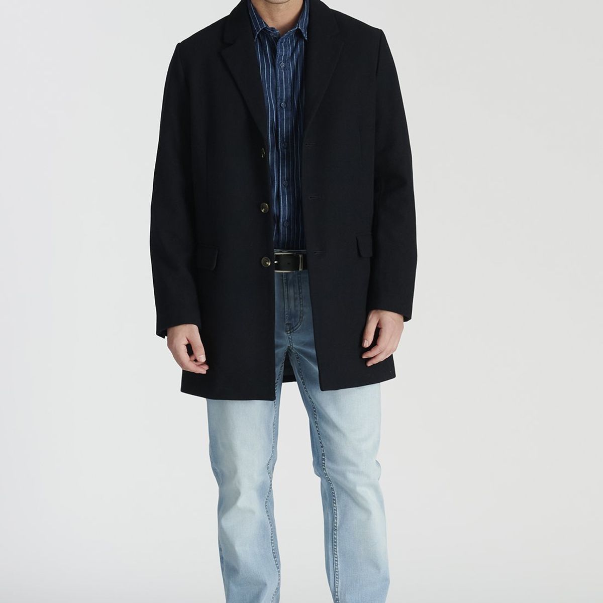 NEW MAN - Abrigo Prince Heritage Azul Newman