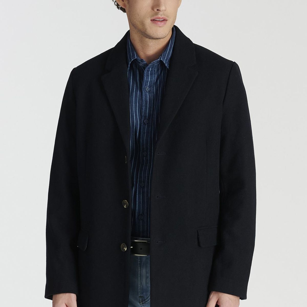 NEW MAN - Abrigo Prince Heritage Azul Newman