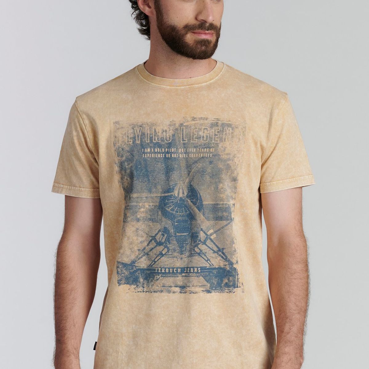 FEROUCH - Polera Boston Fjs Café Ferouch