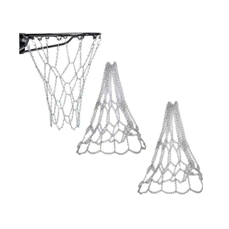 GENERICO - 2 Pz Balón De Basquetbol Red De Cadena Basquetball Red Metal