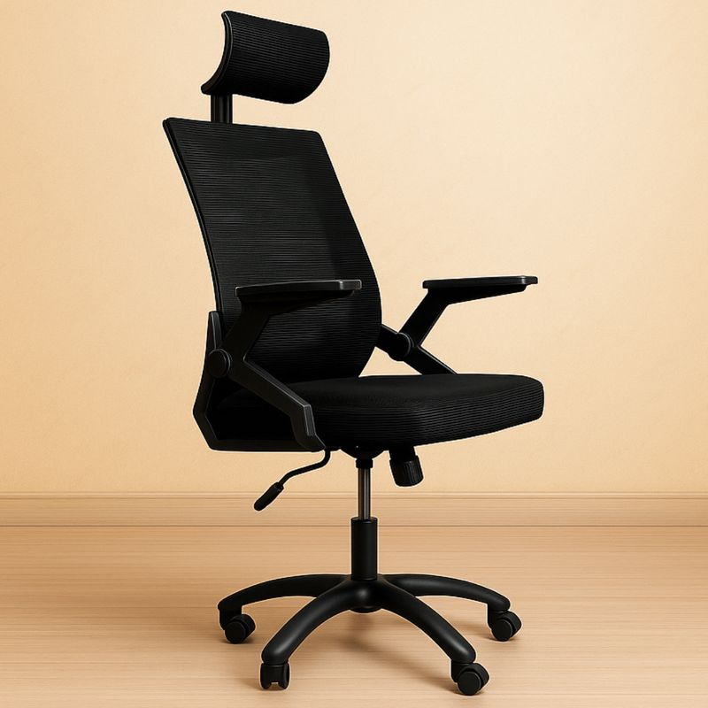 RD - Silla Oficina Pc Escritorio Rd Gamer Ergonomica Apoyacabeza Negro