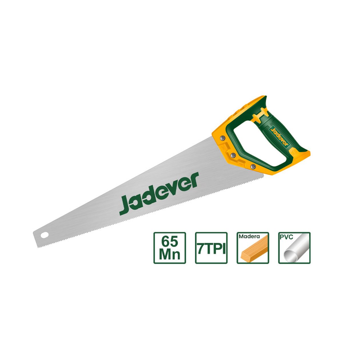 JADEVER - Serrucho Carpintero 22 Pulgadas JADEVER