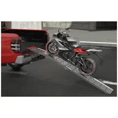 GENERICO - Rampa Plegable de Aluminio para Cargar Motos