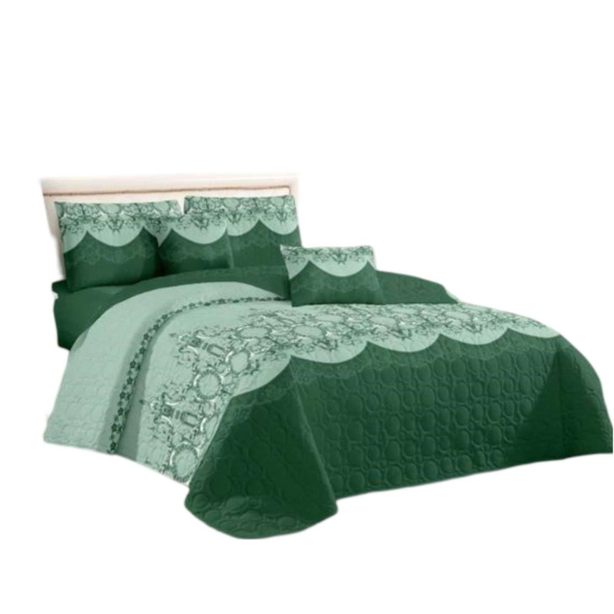 GENERICO - CUBRECAMA CON DISEÑO 2 PLAZAS A10