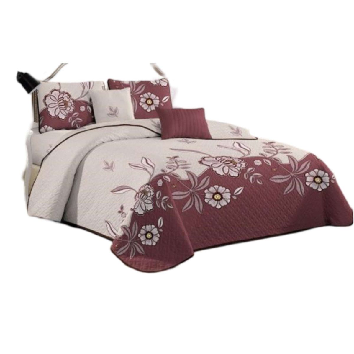 GENERICO - CUBRECAMA CON DISEÑO 2 PLAZAS A13.