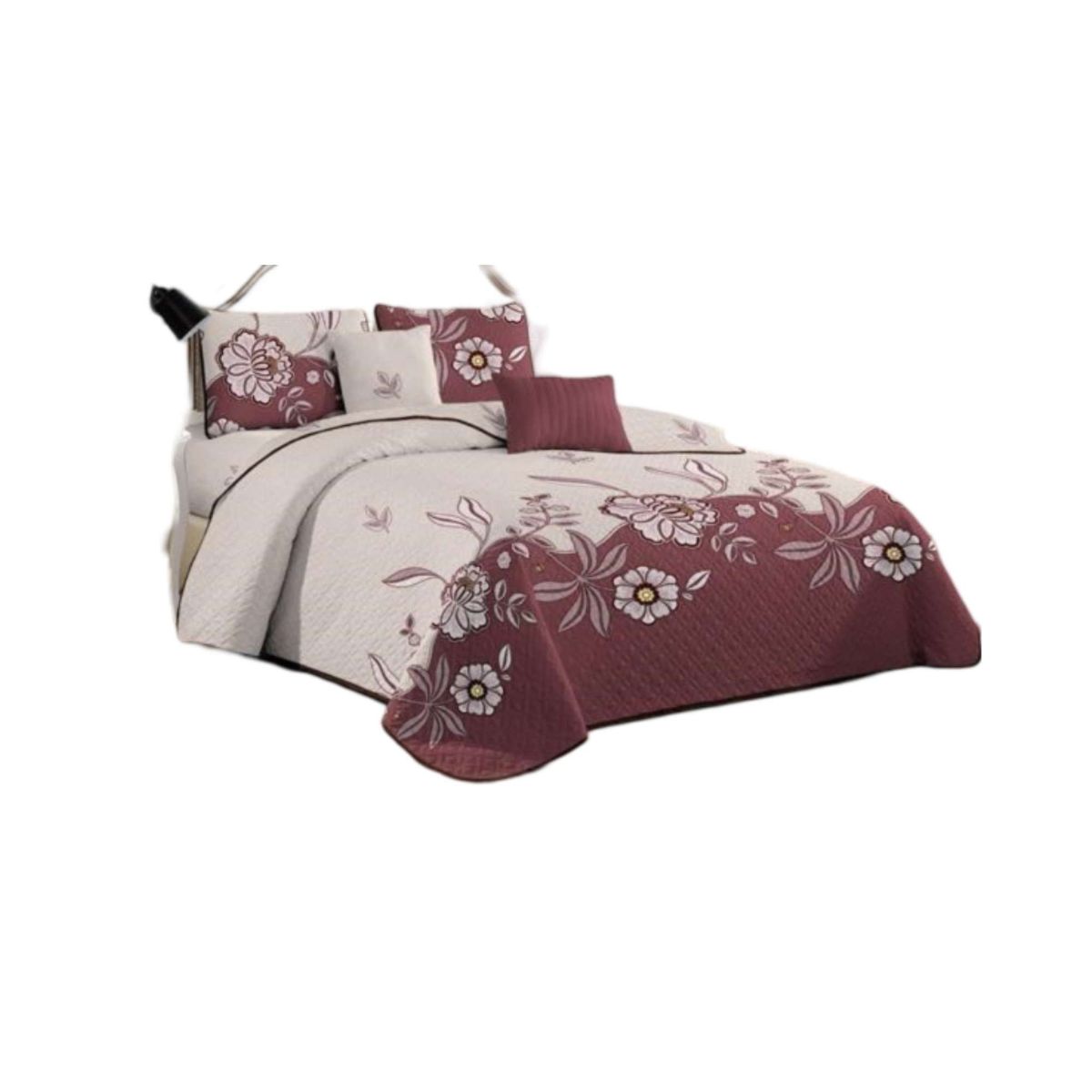 GENERICO - CUBRECAMA CON DISEÑO 2 PLAZAS A13.