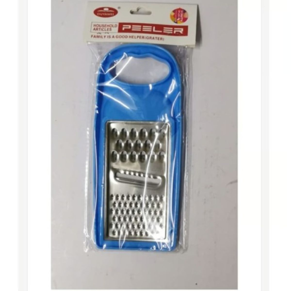 GENERICO - Rallador Pelador De Verduras Acero Cocina