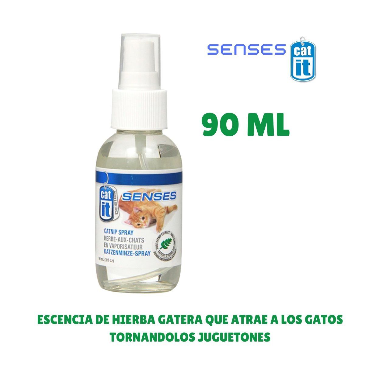 CATIT - Catnip en Spray Hierba Gatera Para Gatos 90ml