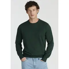 NEW MAN - Sweater Toledo Heritage Verde Newman