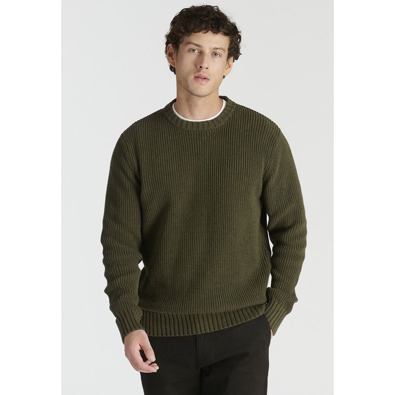 NEW MAN - Sweater Laguna Heritage Verde Newman