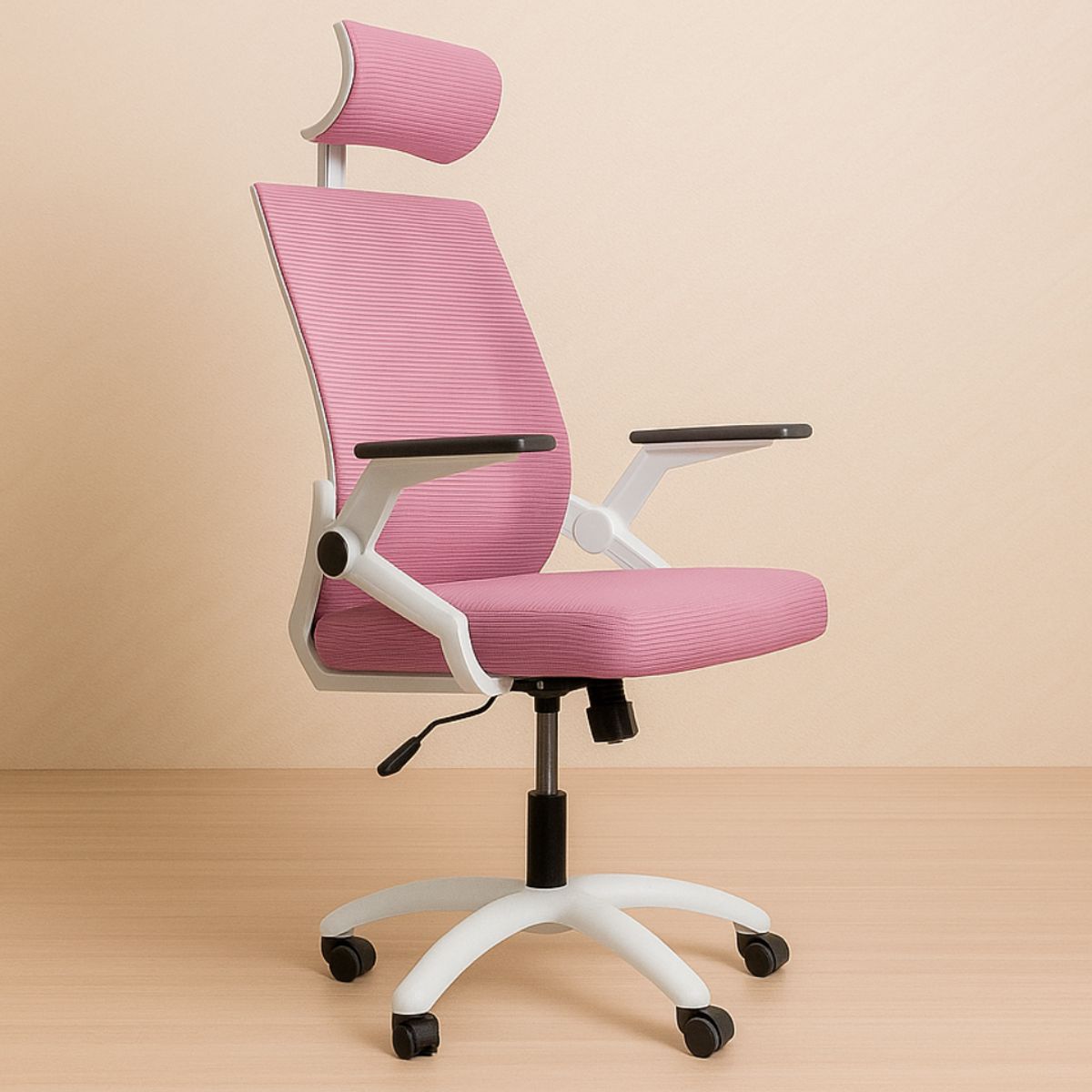 RD - Silla Oficina Pc Escritorio Rd Gamer Ergonomica Apoyacabeza Rosa