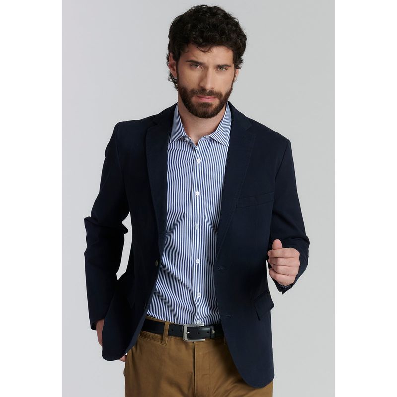 FEROUCH - Blazer Stanford F Smart Casual Azul Ferouch