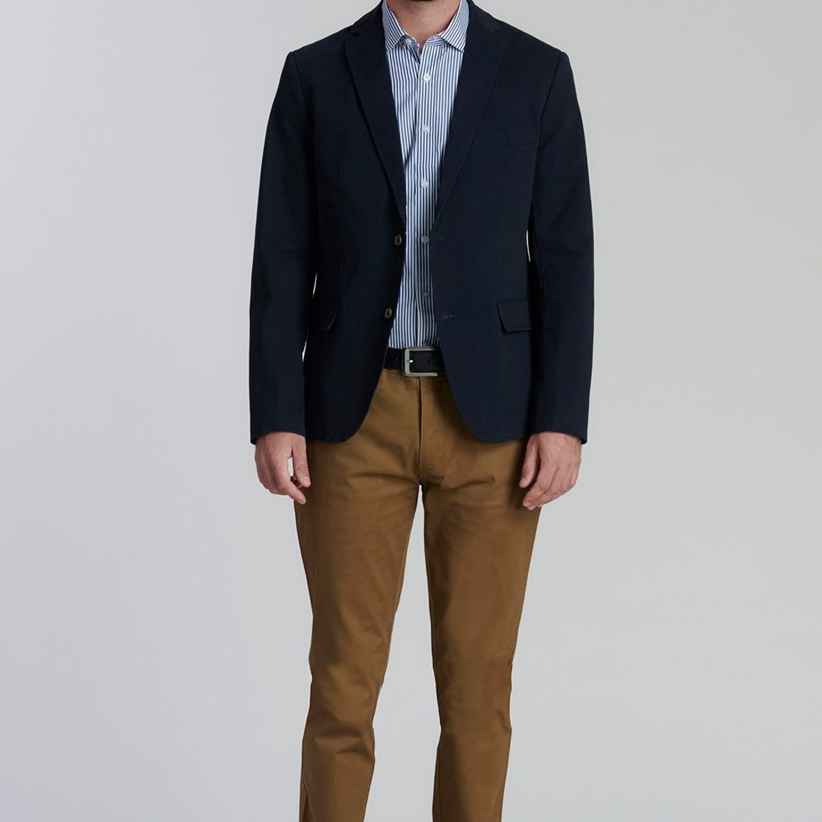 FEROUCH - Blazer Stanford F Smart Casual Azul Ferouch