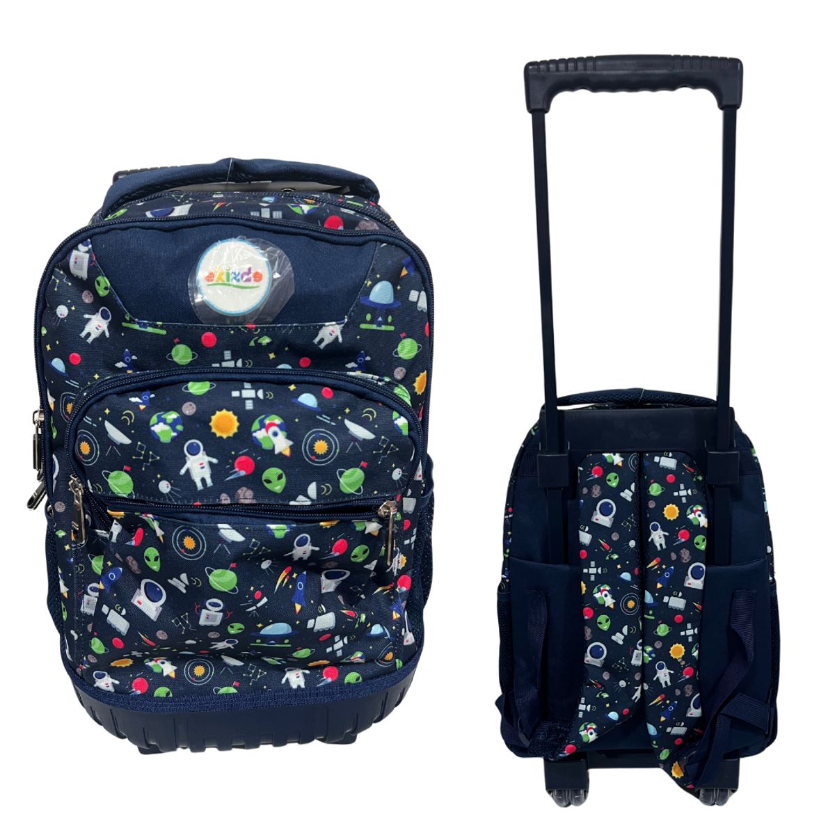 GENERICO - Pack Mochila + Lonchera + Estuche Escolar Ekizde