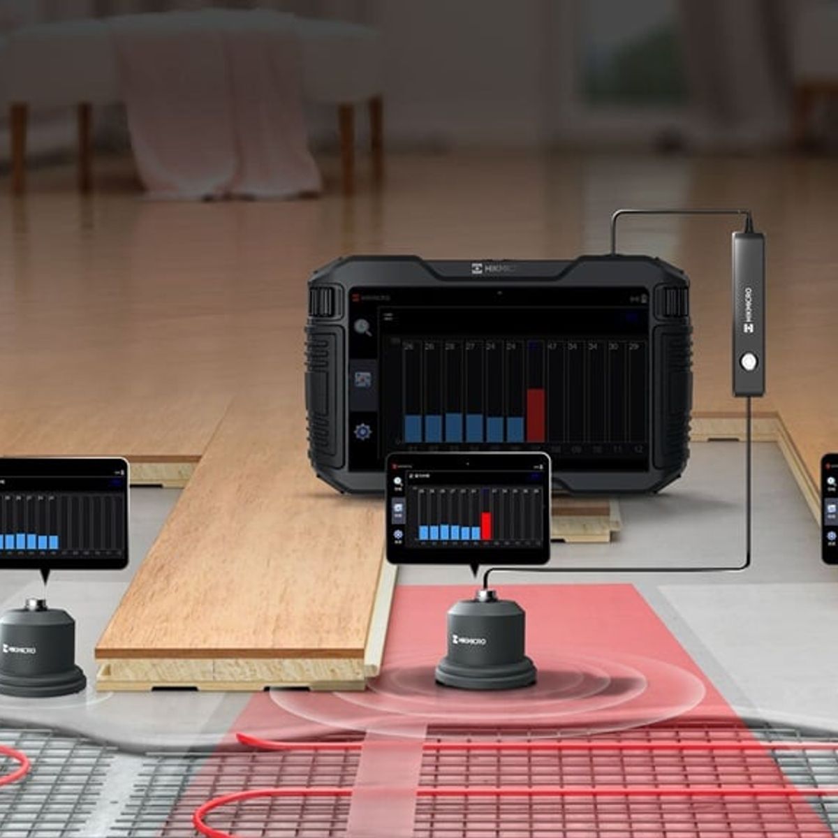 HIKMICRO - Cámara detectora de Fuga de Agua Modelo AD21P