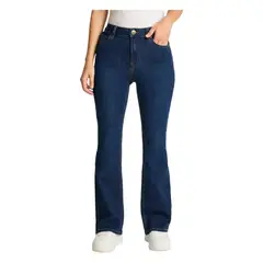 LORENZO DI PONTTI - Jeans 5 Bolsillos Flare Azul Marino