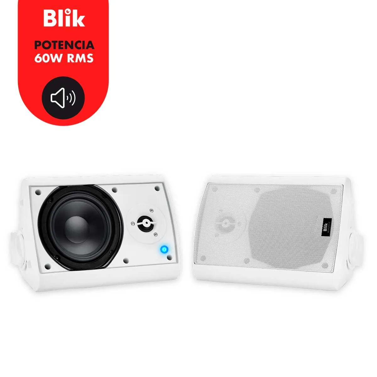 BLIK - Parlantes de Instalación Activos Bluetooth Blik Fidelity2 60W