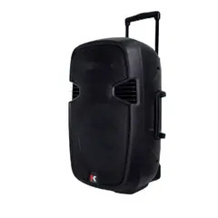 KOHLT - Parlante Recargable PORTA 15 con Micrófonos