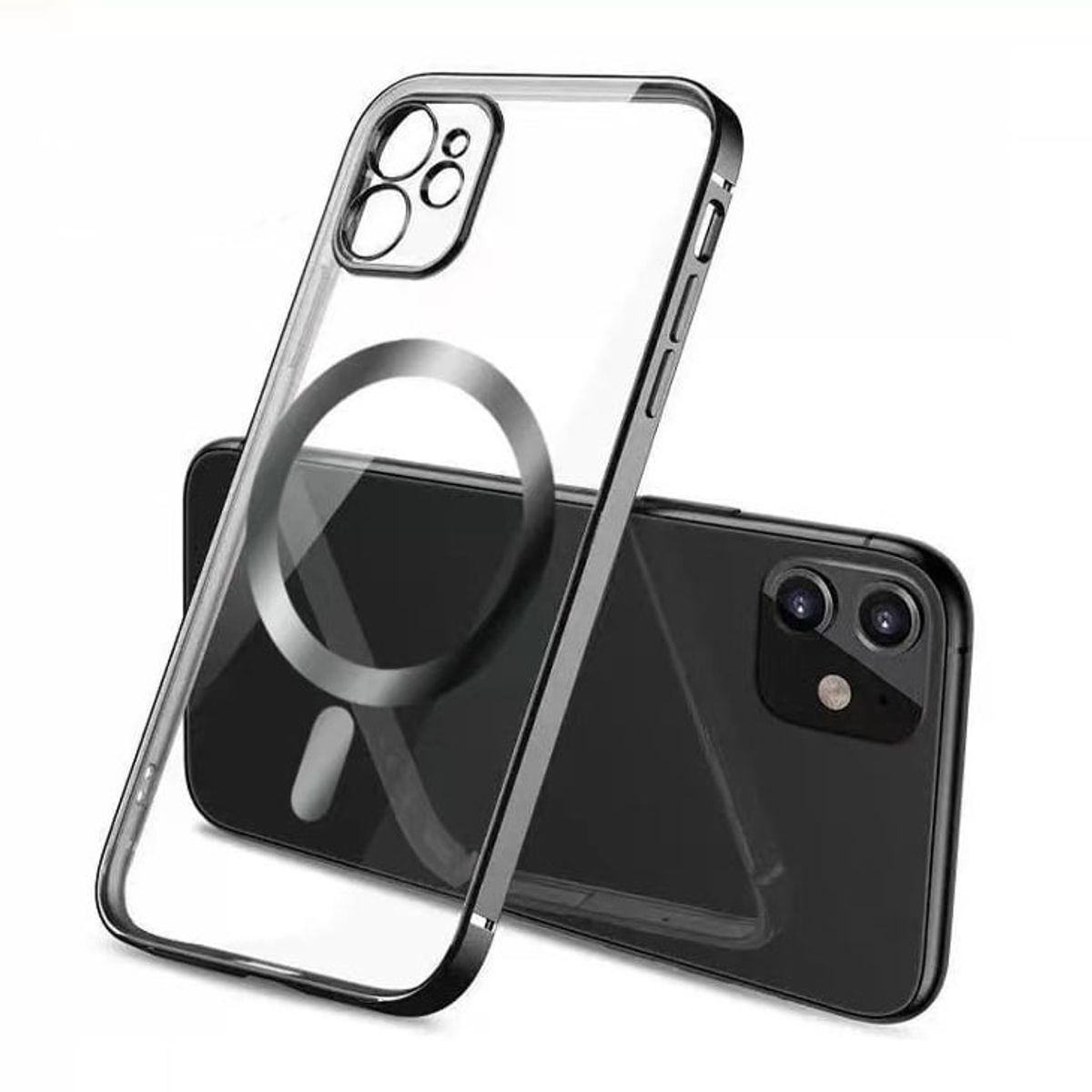 GENERICO - Carcasa Magsafe Para iPhone 14 Plus / Negro