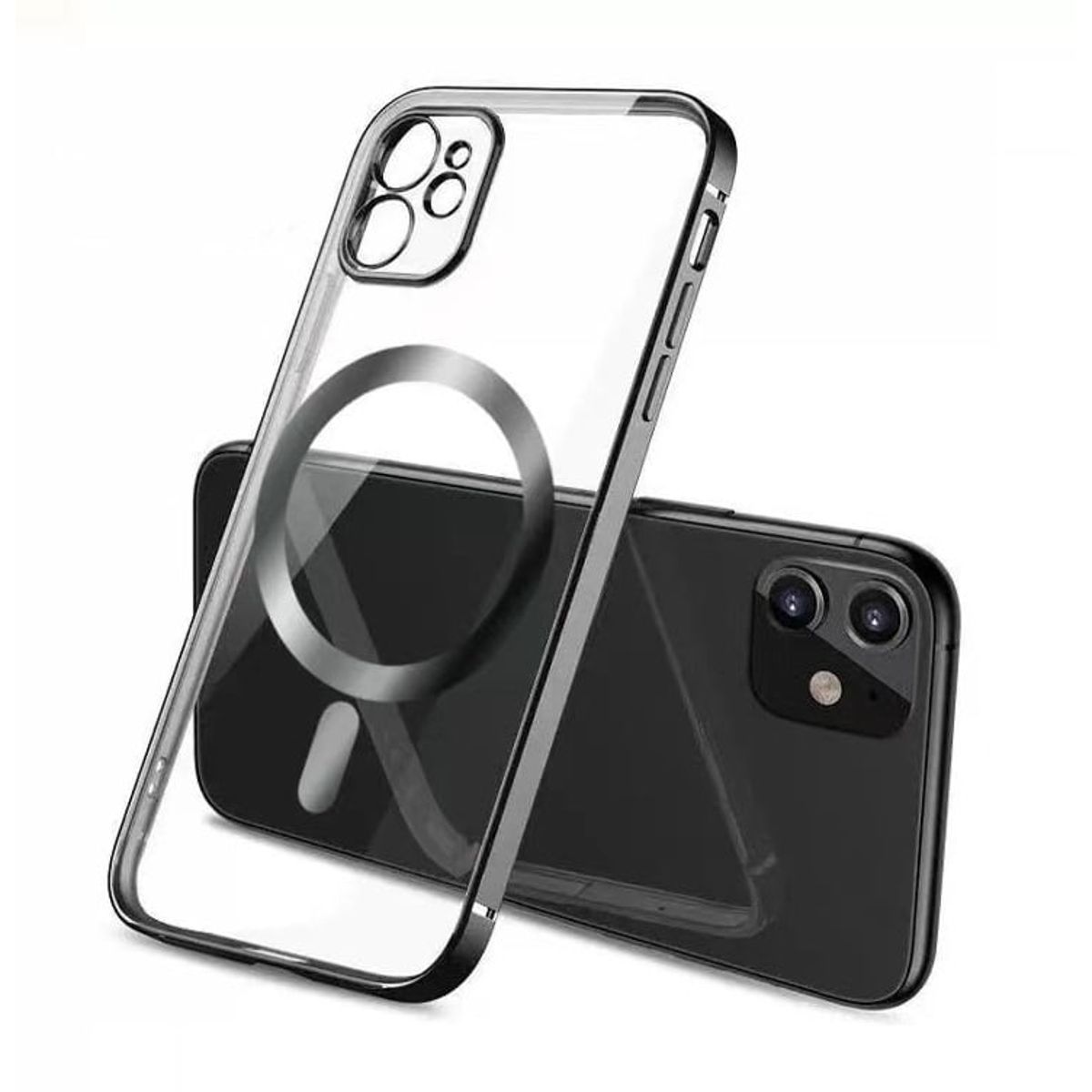 GENERICO - Carcasa Magsafe Para iPhone 14 Plus / Negro